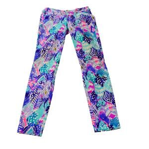 Lilly Pulitzer Kelly Skinny Ankle Pants Quill Out Women’s Size 00